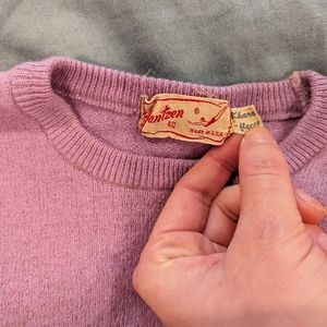 !SOLD! Lilac Vintage Sweater